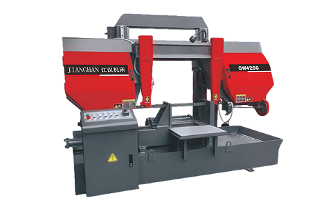 南山龙门带锯床运行中途停止切割产生的原因是什么？